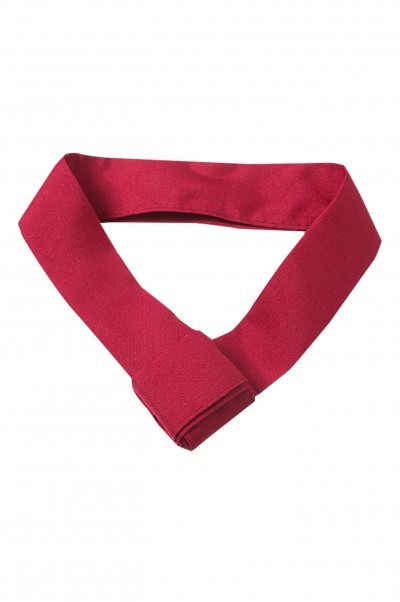 CHFH-015 chef clothing scarf triangle scarf coffee western restaurant waiter kitchen bow tie summer waiter bow tie side view